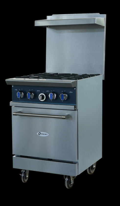 MODULUKS 4 Burner Gas Stove with Gas Oven